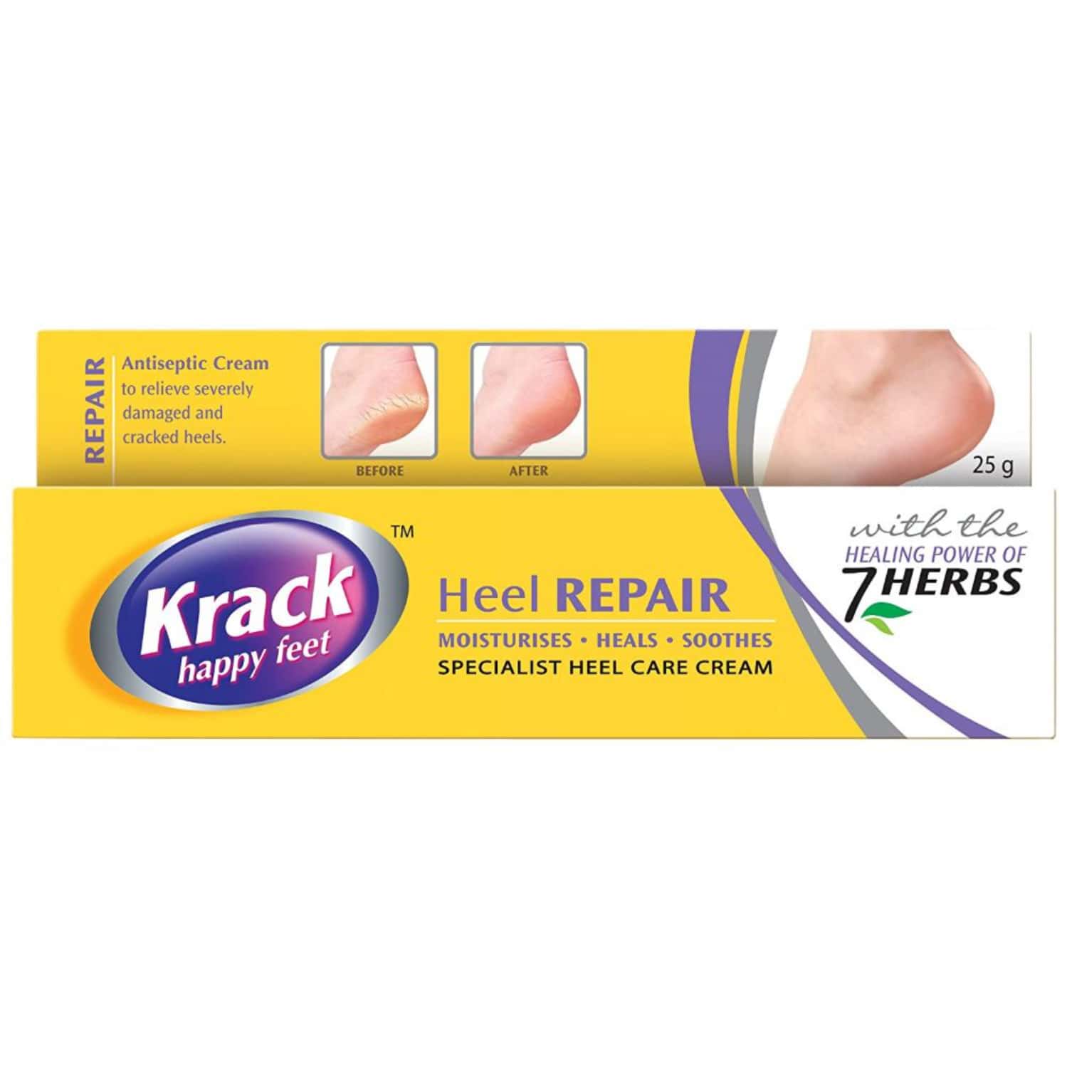 Heel Repair Franch Cracked Heel Cream Buy KRACK HAPPY FEET CREAM
