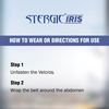 Stergic Iris Abdominal Support Belt Post-Surgical Recovery | Post Pregnancy & Pain Relief Xxl Size