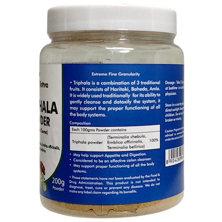 Ved Tattva Organic Triphala Powder 200 Gms (Pack Of 2)