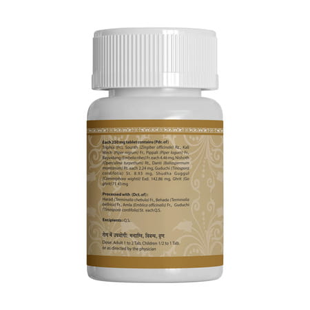 Uma Ayurveda Keshor Guggul Ayurvedic Tablets 80 Tab