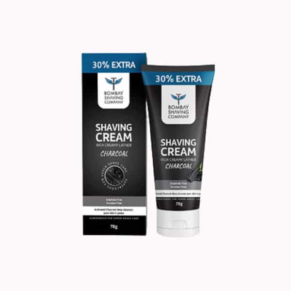 Bombay Shaving Company Shaving Cream Charcoal - 78Gm