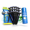 Letsshave Pro 2 Disposable Razor (Pack Of 15)+Shave Foam