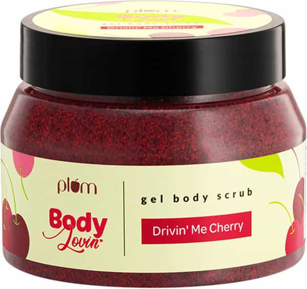 Plum Bodylovin' Drivin' Me Cherry Gel Body Scrub - 200Gm