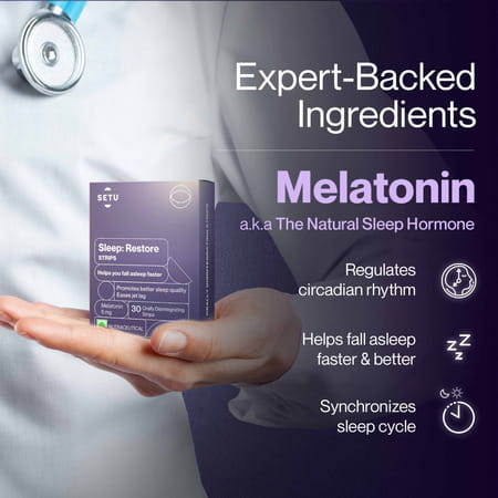 Melatonin 5mg & Sleep Sustain 10mg Combo Pack