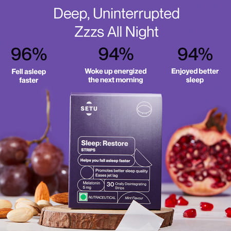 Melatonin 5mg & Sleep Sustain 10mg Combo Pack