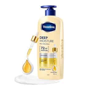 Vaseline Intensive Care Deep Moisture Nourishing Body Lotion | Daily Moisturizer - 400ml (pack Of 2)