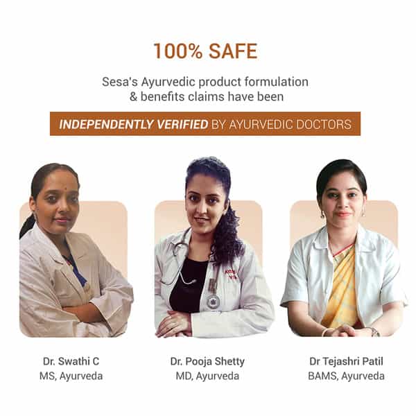 Sesa Ayurvedic Juice For New Moms - Reduces Postpartum Hair Fall & Boosts Inner Strength 1L