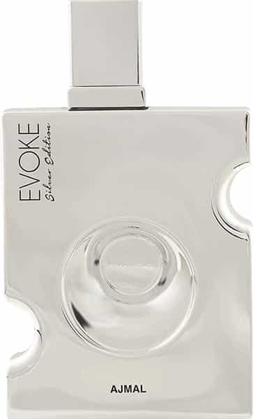 Ajmal Evoke Silver Edition Him Edp 90Ml Woody Perfume For Men - Made In Dubai