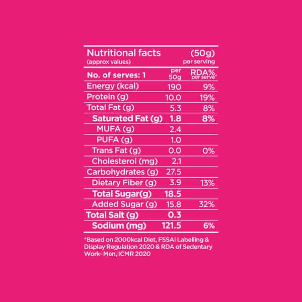 Yoga Bar Dark Chocolate Cranberry Protein Bar 10G Protein