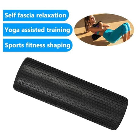 Healthtrek Eva Foam Roller 45 Cm - Black