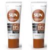 Venusia Sunscreen - Spf 115 Pa++++ Tinted Sunscreen || Full Spectrum Protection |50 G X Pack Of 2