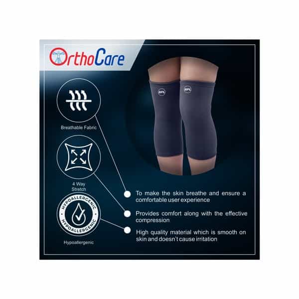 Bpl Orthocare Knee Cap Grey - Xl - 1Pc