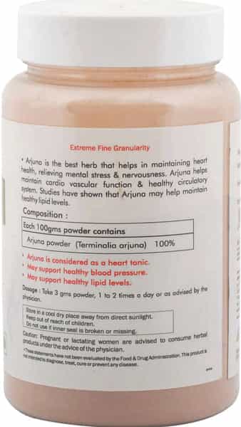 Herbal Hills Arjuna Powder - 100 Gms (Pack Of 2)