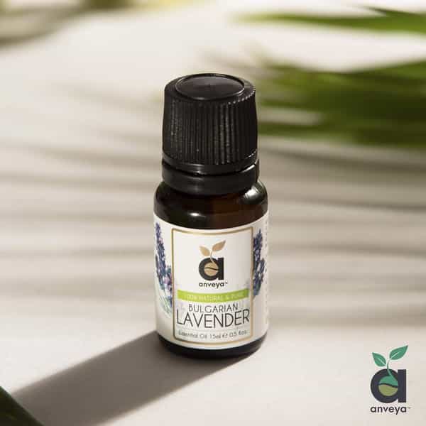 Anveya Bulgarian Lavender Essential Oil 100% Natural 15Ml