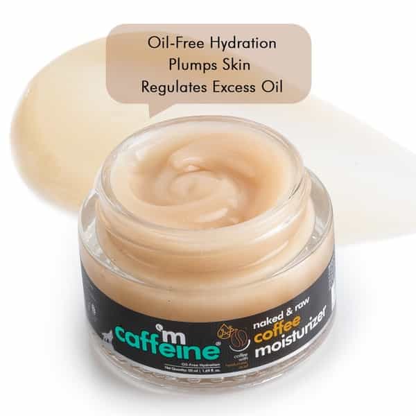 Mcaffeine Oil-Free Coffee Face Moisturizer Gel With Hyaluronic Acid & Pro-Vit B5 For Deep Hydration