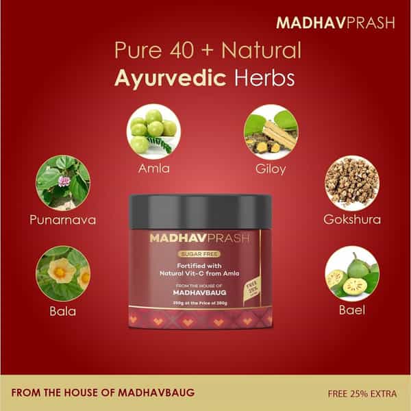 Madhavbaug Wellness Madhavprash_heart Ka Chywanprash 350G