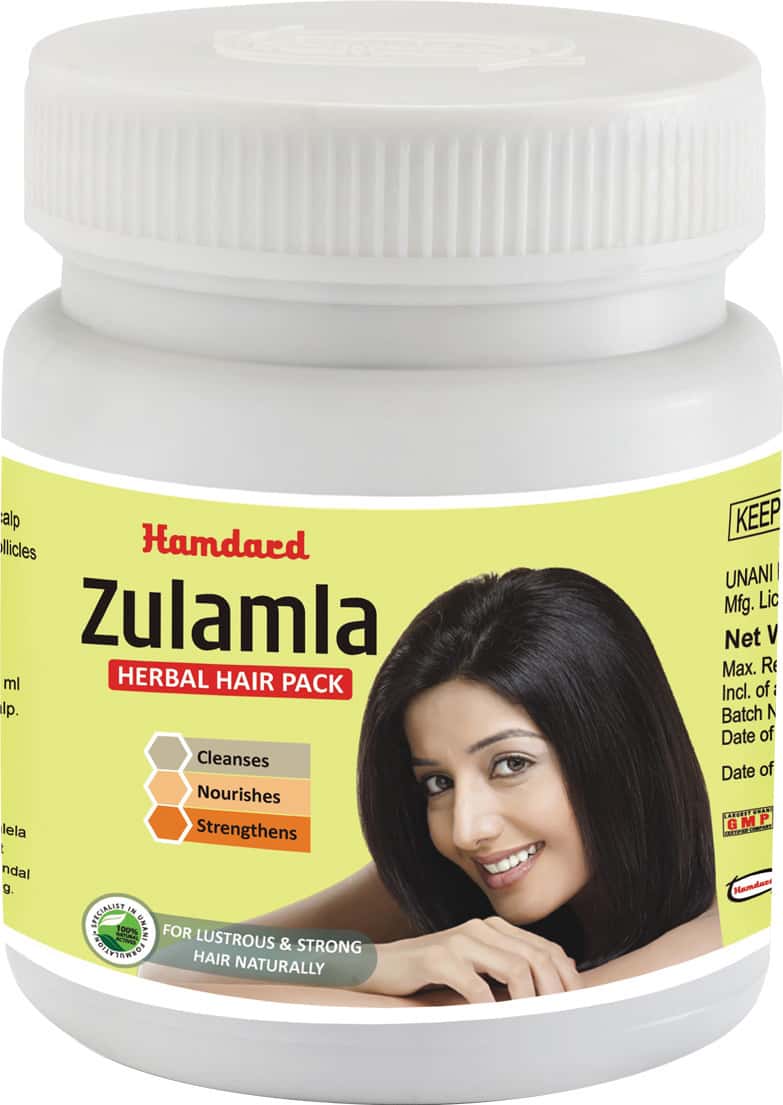 Hamdard Zulamla Herbal Hair Pack - 200g