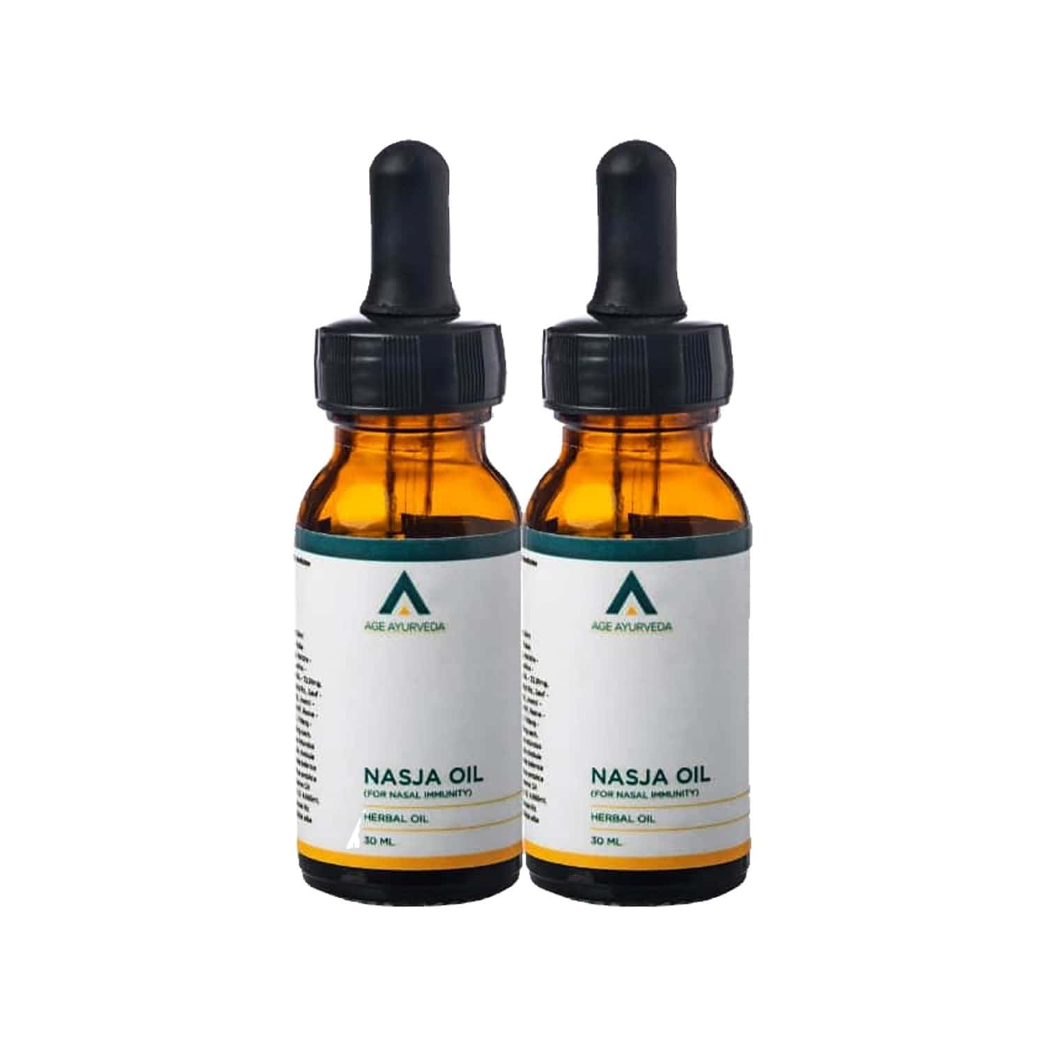 Age Ayurveda Nasja Oil 30 Ml Nasal Drop For Nasal Health And Immunity (Pack Of 2)