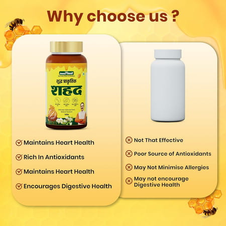 Jeena Sikho Shuddh Prakritik Shahad/Honey/Shahad Original/Shahad 500gm