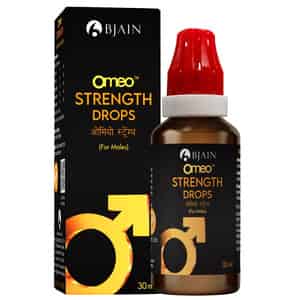 Bjain Omeo Strength Drops 30ml | Supports Male Energy | Stamina & Physical Strength