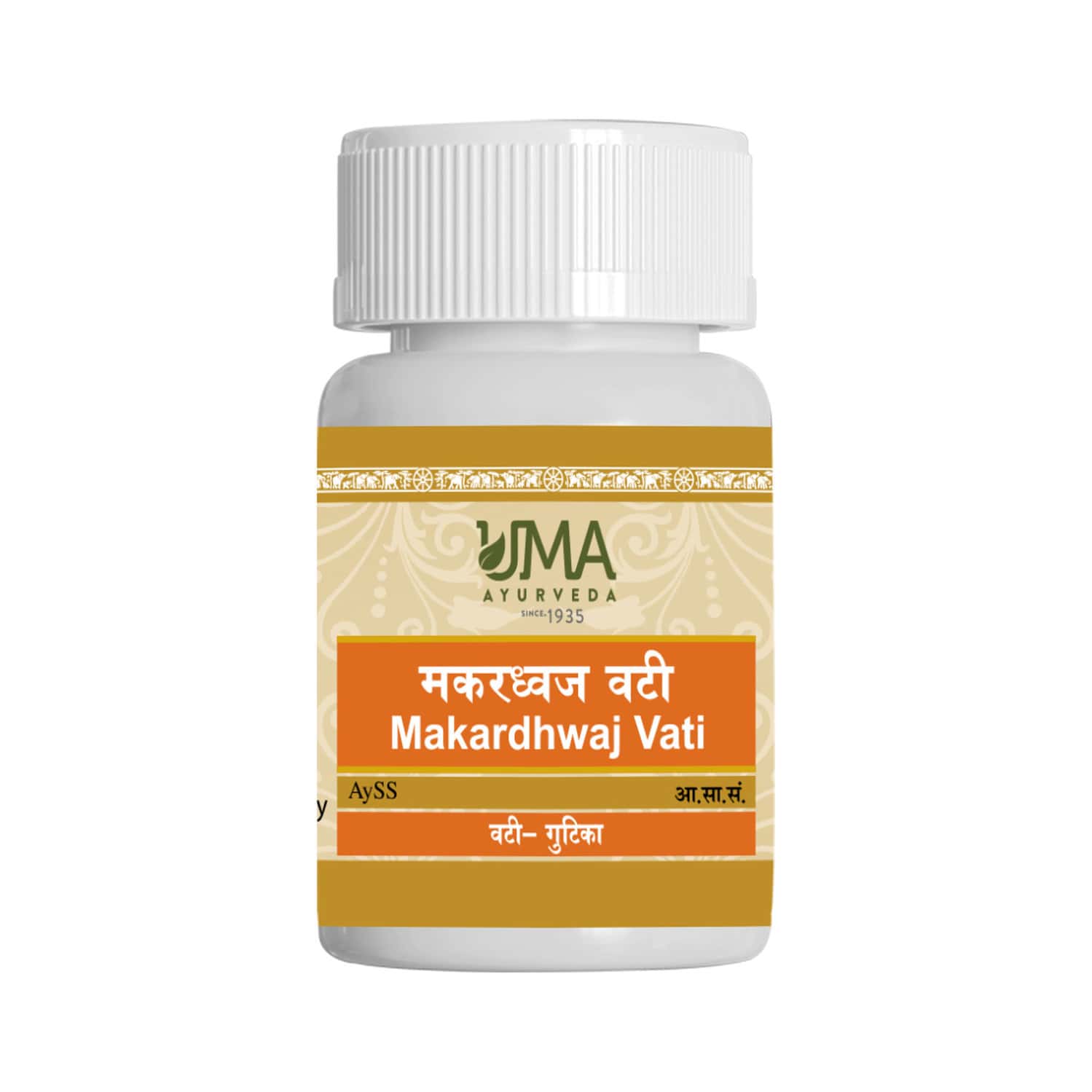 Uma Ayurveda Makardhwaj Vati Ayurvedic Tablets 40 Tab