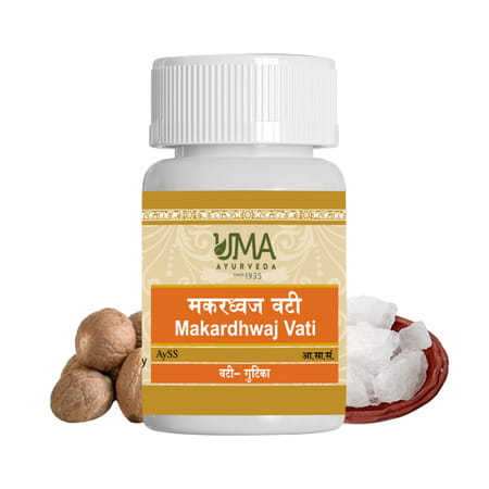 Uma Ayurveda Makardhwaj Vati Ayurvedic Tablets 40 Tab