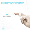 Vissco Finger Support For Metacarpal Fracture | Tendon Injury Of The Finger & Post Surgery (White)
