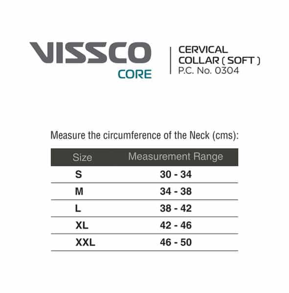Vissco Core Cervical Collar Soft X Large