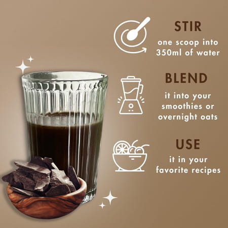Cosmix No- Nonsense Plant Protein - Indonesian Cacao 500g (Pack Of 1)