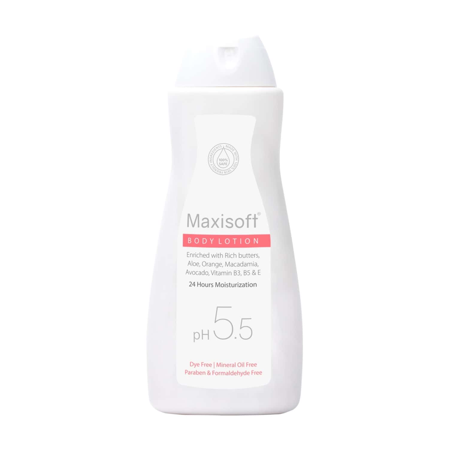 Maxisoft Body Lotion 200 Ml | With Aloe | Avocado & Butters | Ph 5.5 (Pack Of 1)