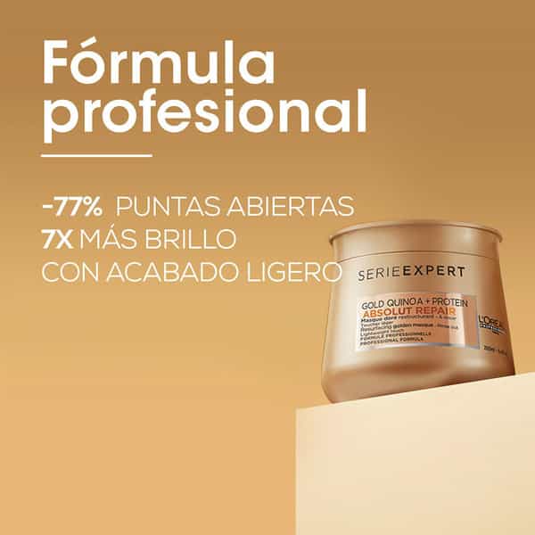 L'oreal Professionnel Serie Expert Absolut Repair Gold Quinoa + Protein Masque - 250 Gm