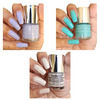 Debelle Gel Nail Polish Gift Set Of 3 Blue Berry Bliss,Teal Green,Natural Blush-24 Ml (8 Ml Each)