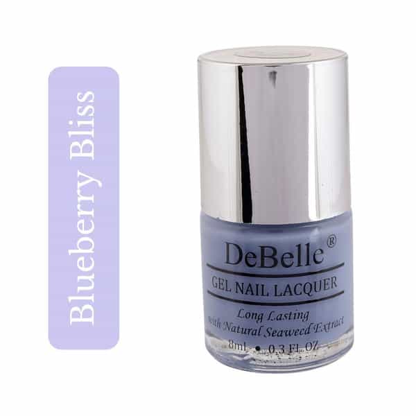 Debelle Gel Nail Polish Gift Set Of 3 Blue Berry Bliss,Teal Green,Natural Blush-24 Ml (8 Ml Each)