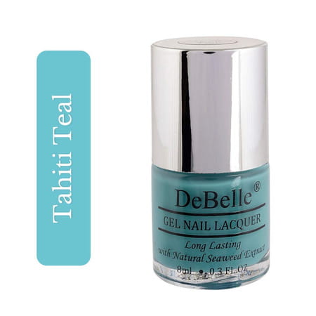 Debelle Gel Nail Polish Gift Set Of 3 Blue Berry Bliss,Teal Green,Natural Blush-24 Ml (8 Ml Each)