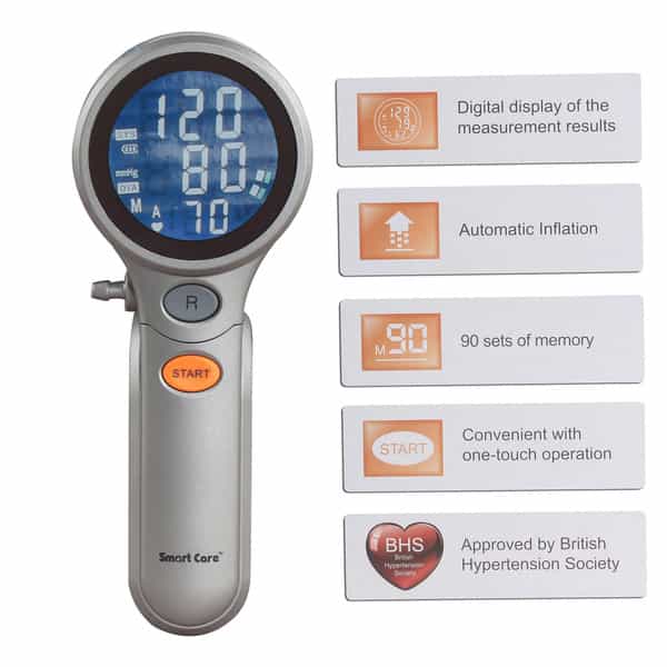 Smartcare Digital Upper Arm Cuff Accurate And Portable Blood Pressure Monitors