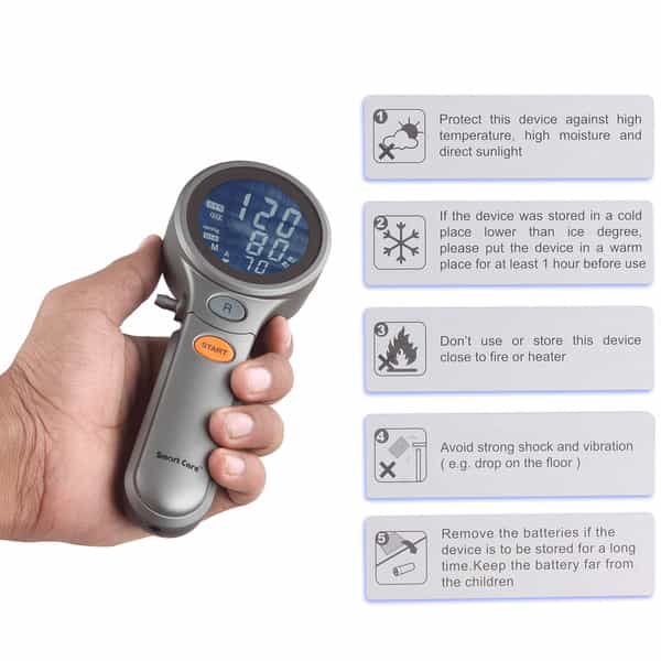 Smartcare Digital Upper Arm Cuff Accurate And Portable Blood Pressure Monitors