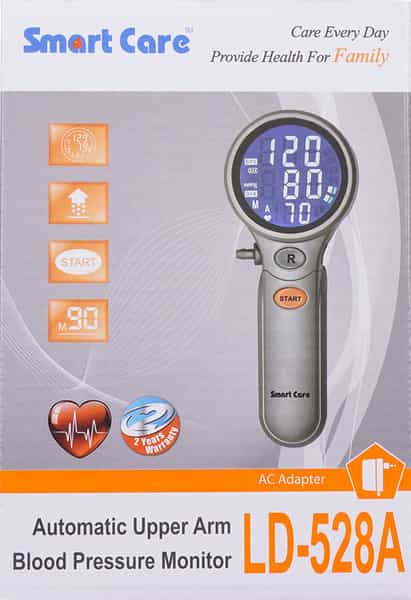 Smartcare Digital Upper Arm Cuff Accurate And Portable Blood Pressure Monitors