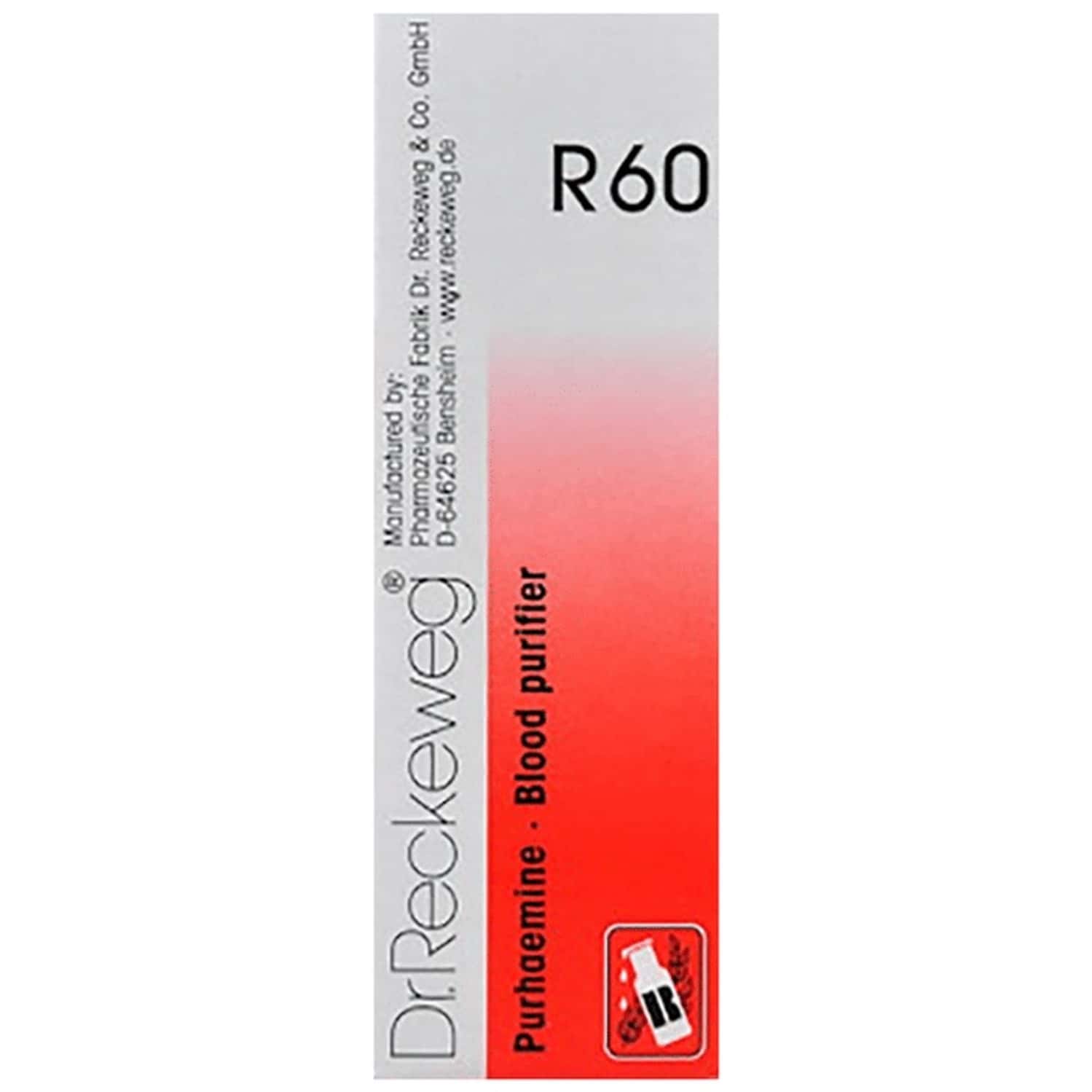 Dr. Reckeweg R60 Blood Purifier Drops 22 Ml