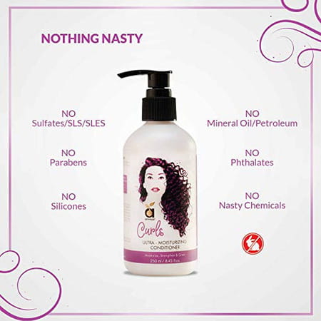 Anveya Curls Ultra-Moisturizing Conditioner For Curly Hair 250ml