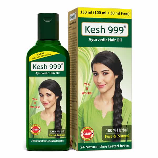 Kesh-999 Oil 130Ml Pack Of 3