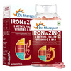 Dr. Morepen Iron & Zinc | L Methykl Folate Vitamin C & Zinc | Tablets | 60 No's