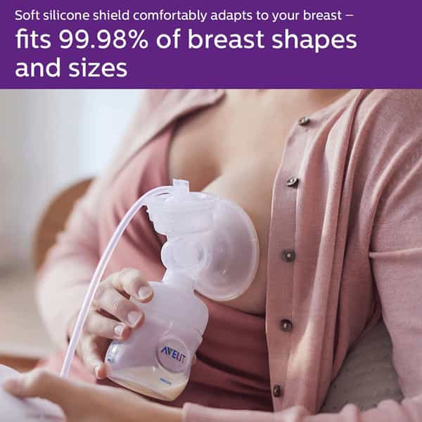 Philips Avent Comfort Single Electric Breast Pump (White) Scf395/11
