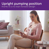 Philips Avent Comfort Single Electric Breast Pump (White) Scf395/11