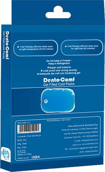 Krishniel Dento-Comf (Gel Filled Cold Packs)