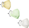Carriall Adult Unisex 3 Layer Reusable Washable Cotton Mask (Camsm071) Pack Of 3