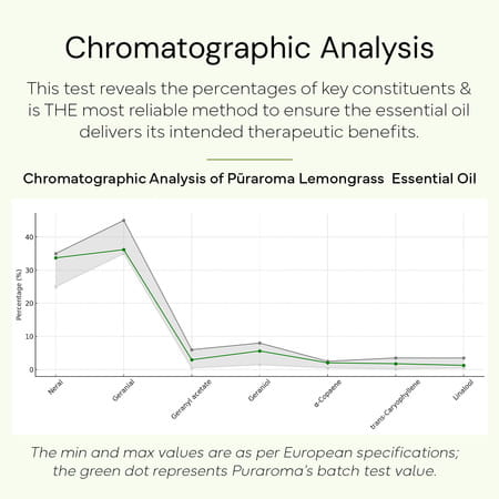 Puraroma Lemongrass Essential Oil - 10 Ml