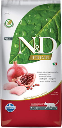 Farmina Pet Foods N&D Grain Free Chicken & Pomegranate Cat Food | Pocket Deo For Dogs Free | 5 Kg