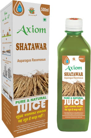 Axiom Shatawar (Shatavari) Juice|Helps To Boost Immunity|Improves Lactation|Reduces Weakness - 500ml