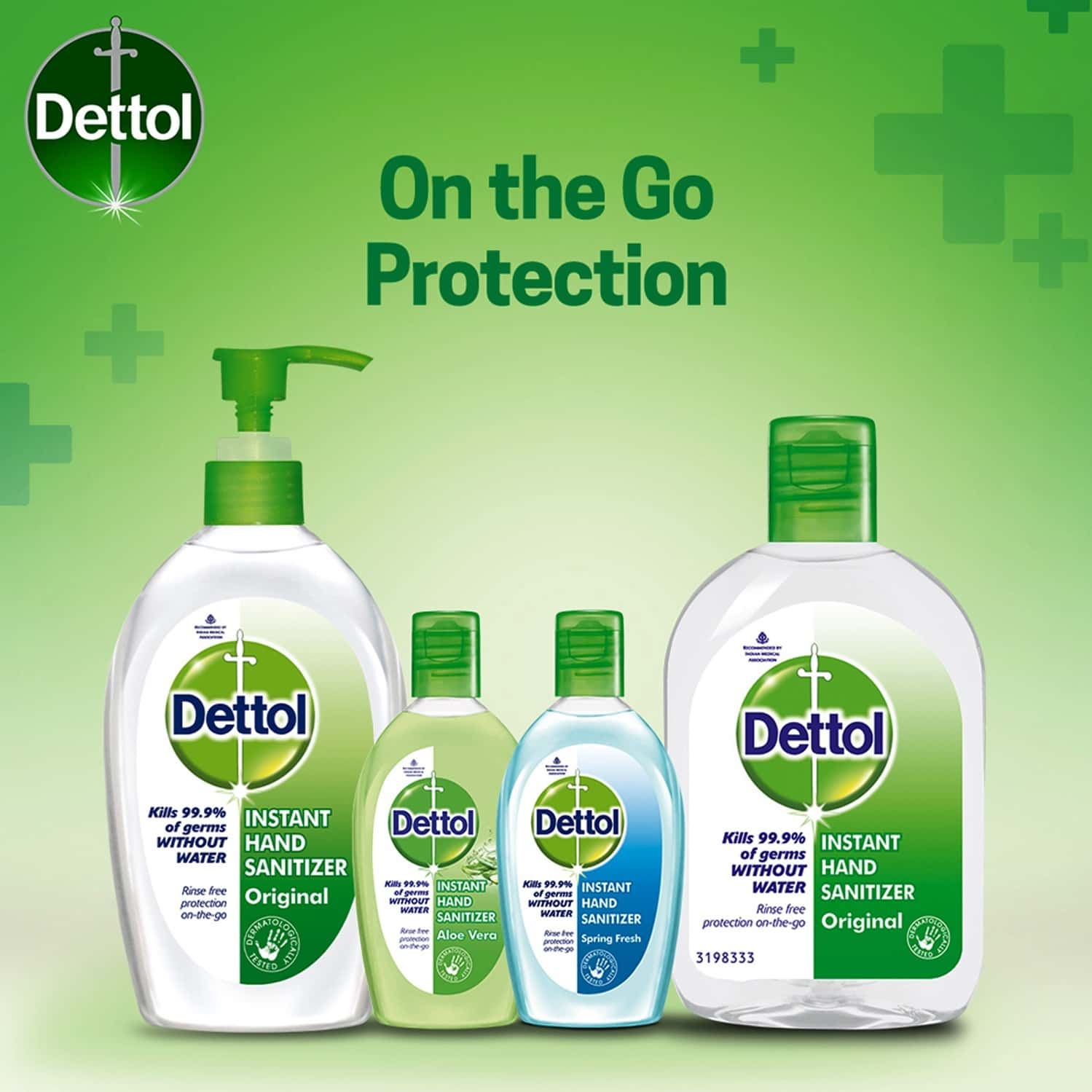 Buy DETTOL ORIGINAL GERM PROTECTION ALCOHOL BASED HAND SANITIZER