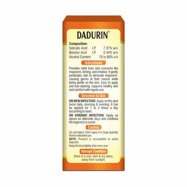 Baidyanath Ayurved Dadurin Lotion 10Ml For Skin Care & Itching Relief (Pack Of 10)